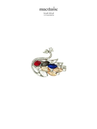 Broche "Majestic Gem Peacock"