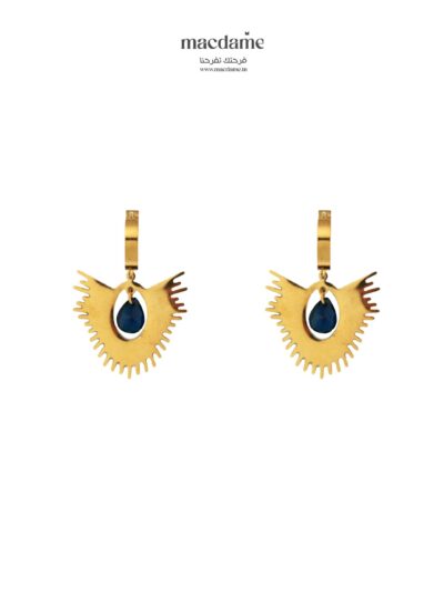 Boucles d'Oreilles "Architecture Dorée"