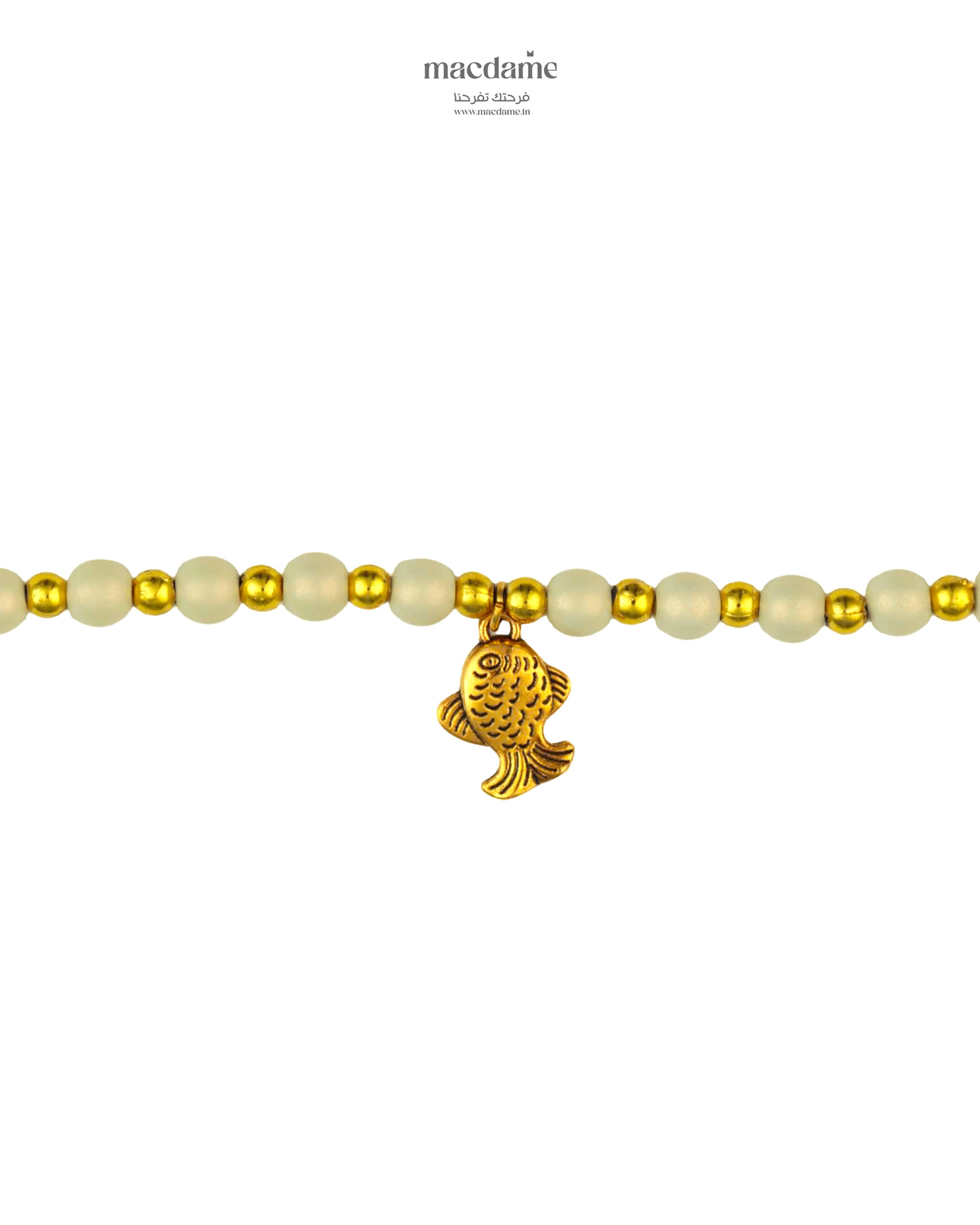 Bracelet "Corail Doré" – Image 2