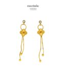 Boucles d'Oreilles  "Éclipse Dorée"