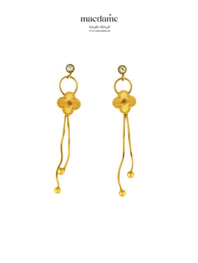 Boucles d'Oreilles "Éclipse Dorée"