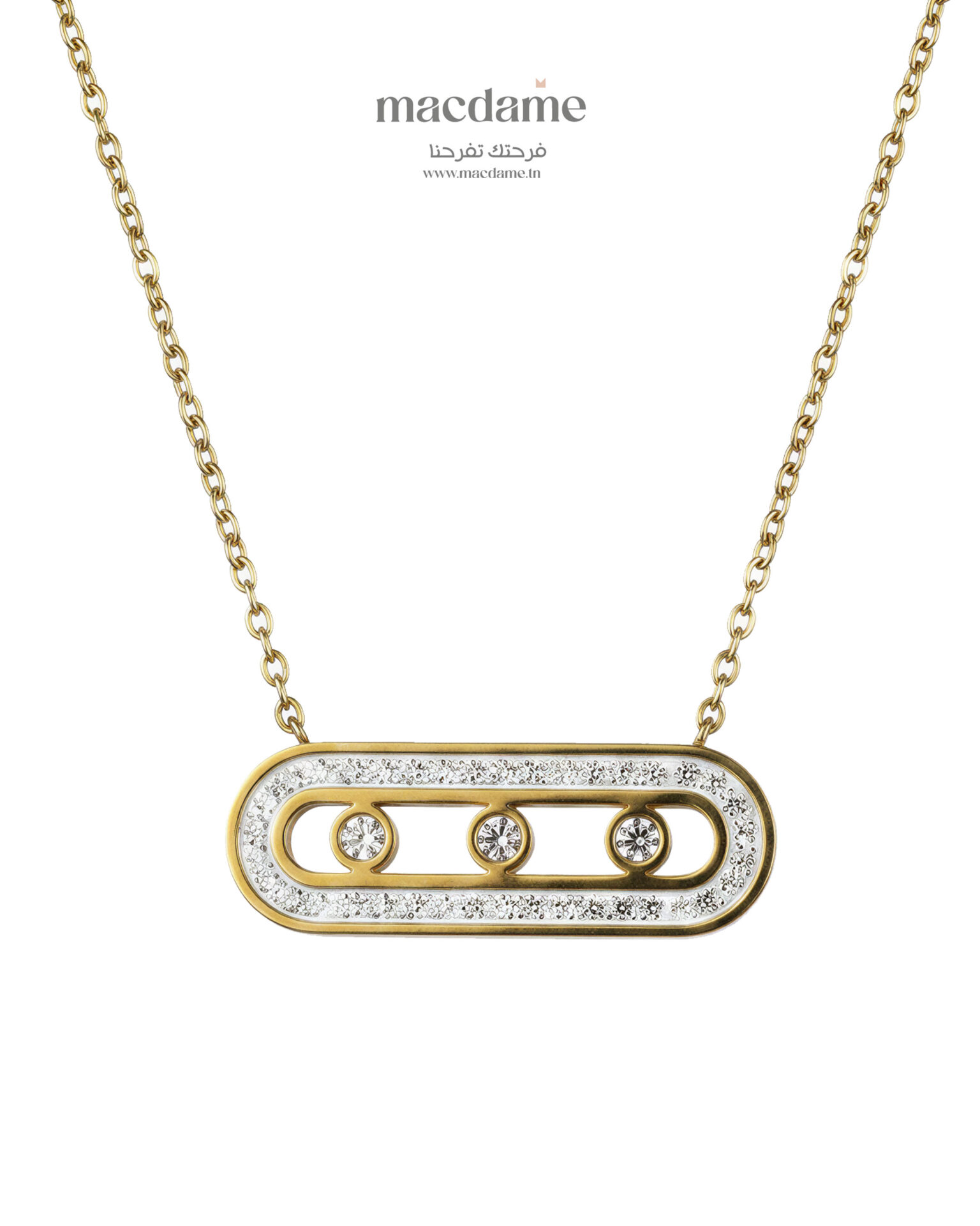 Collier Élégance Lunaire